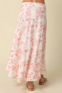 Olivaceous - The Adeline Floral Maxi Skirt