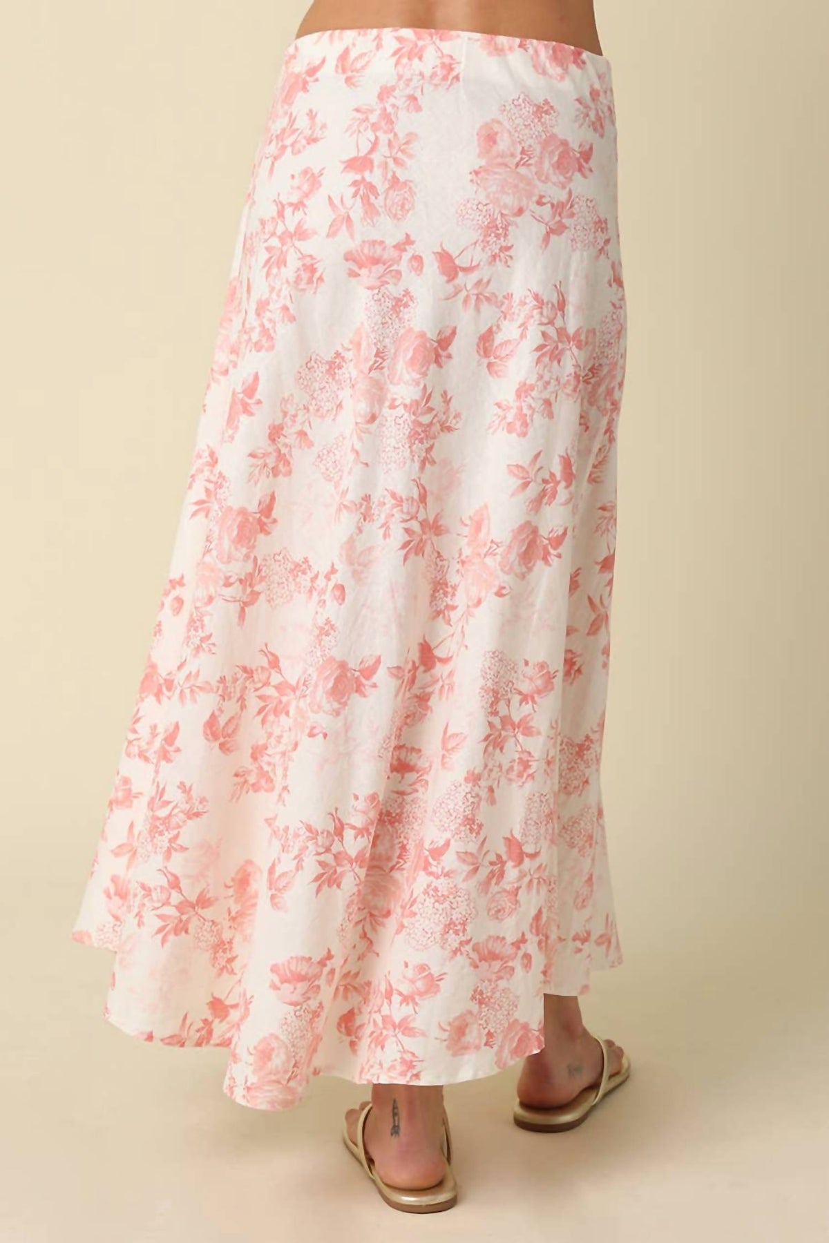 Olivaceous - The Adeline Floral Maxi Skirt