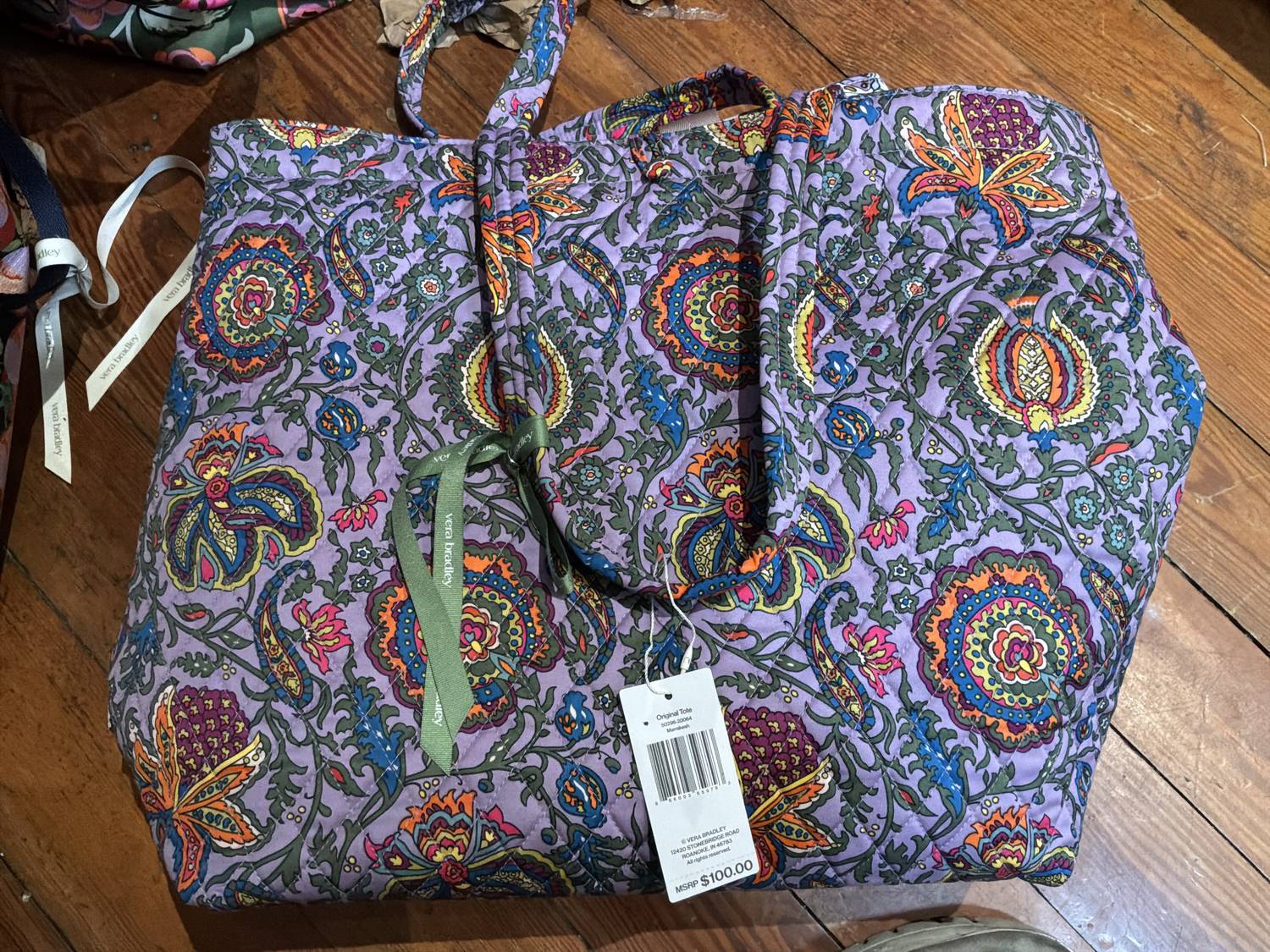 Vera Bradley - Women's Original Tote Bag