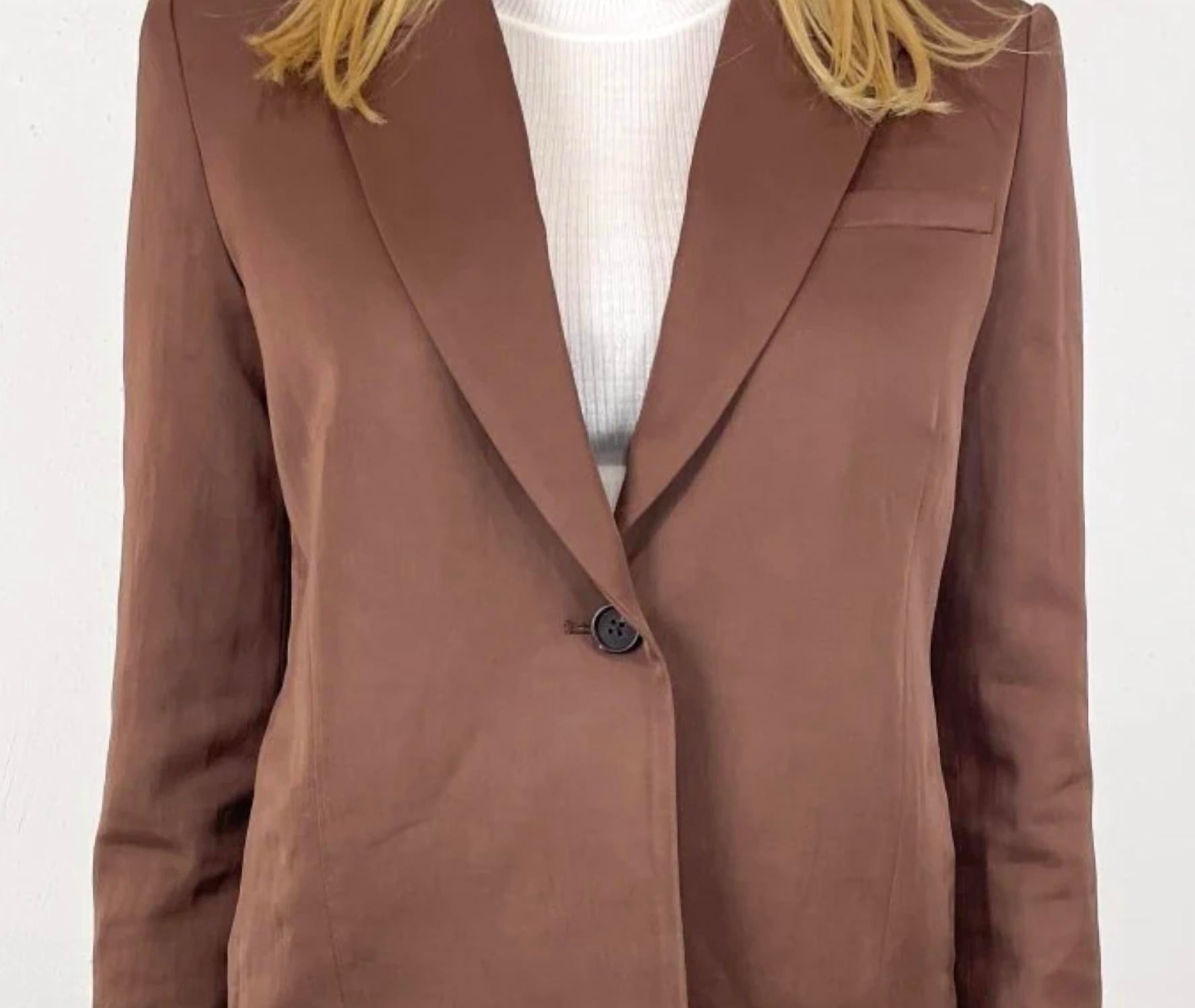 TWP Sawyer Jacket in mustang - women's jacket - detail view