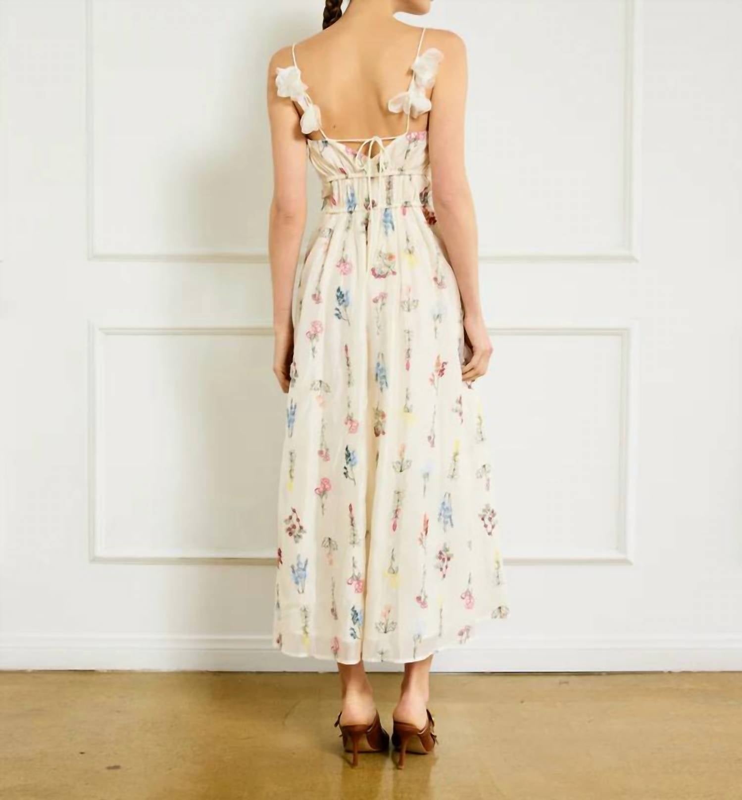 Line And Dot - Fiori Maxi Dress