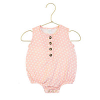 Lou - Girl's Posie Bubble Romper