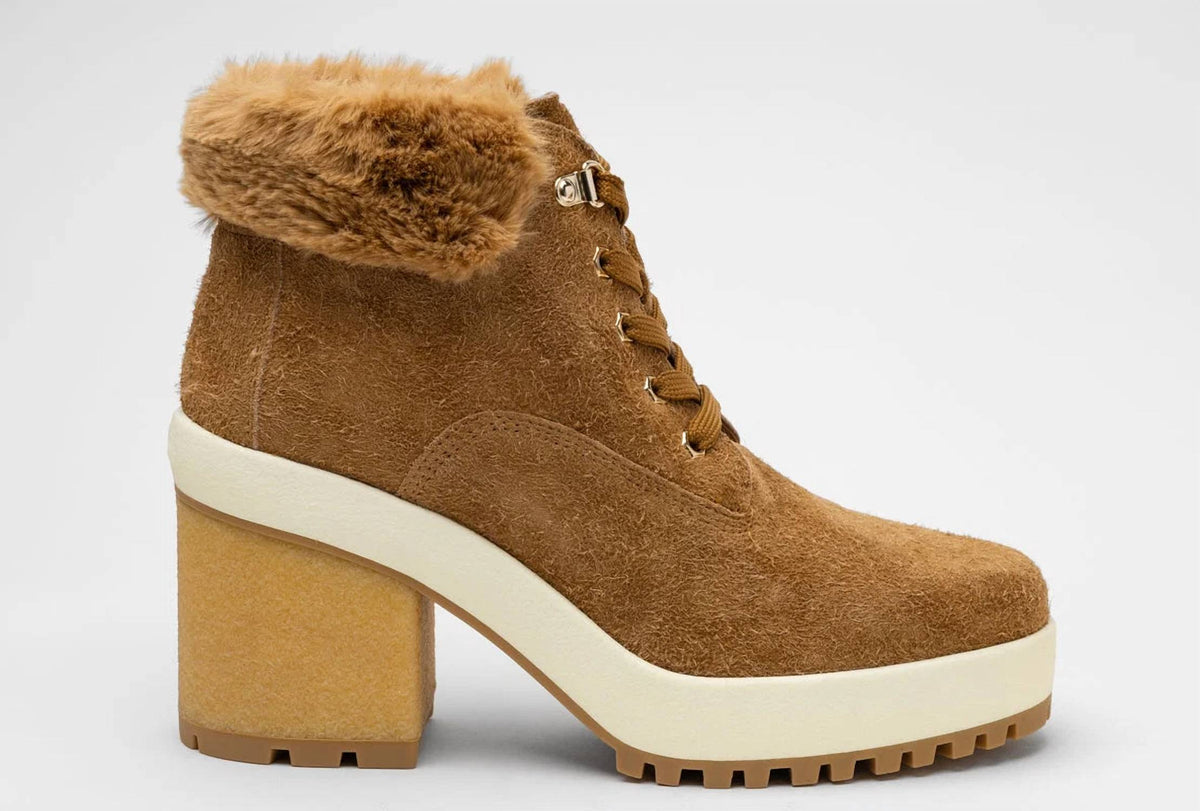 Hogan - Women's Faux Fur Ankle Boots