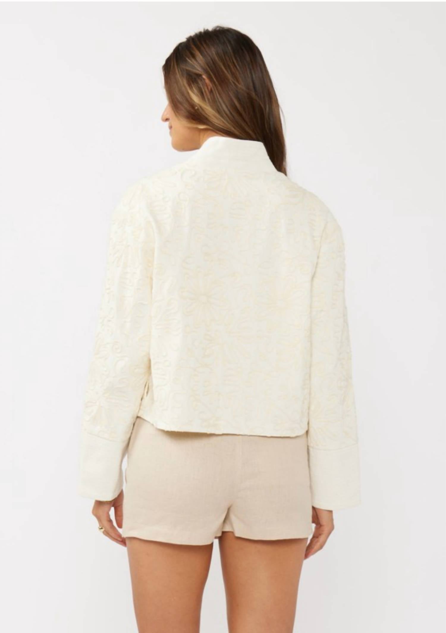 Lovestitch - ANNICSE FLORAL CANVAS JACKET