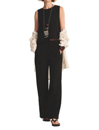 Velvet By Graham & Spencer - Maxine Linen Top