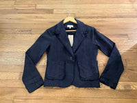 Mila Clothing - Women's Raw Edge Blazer