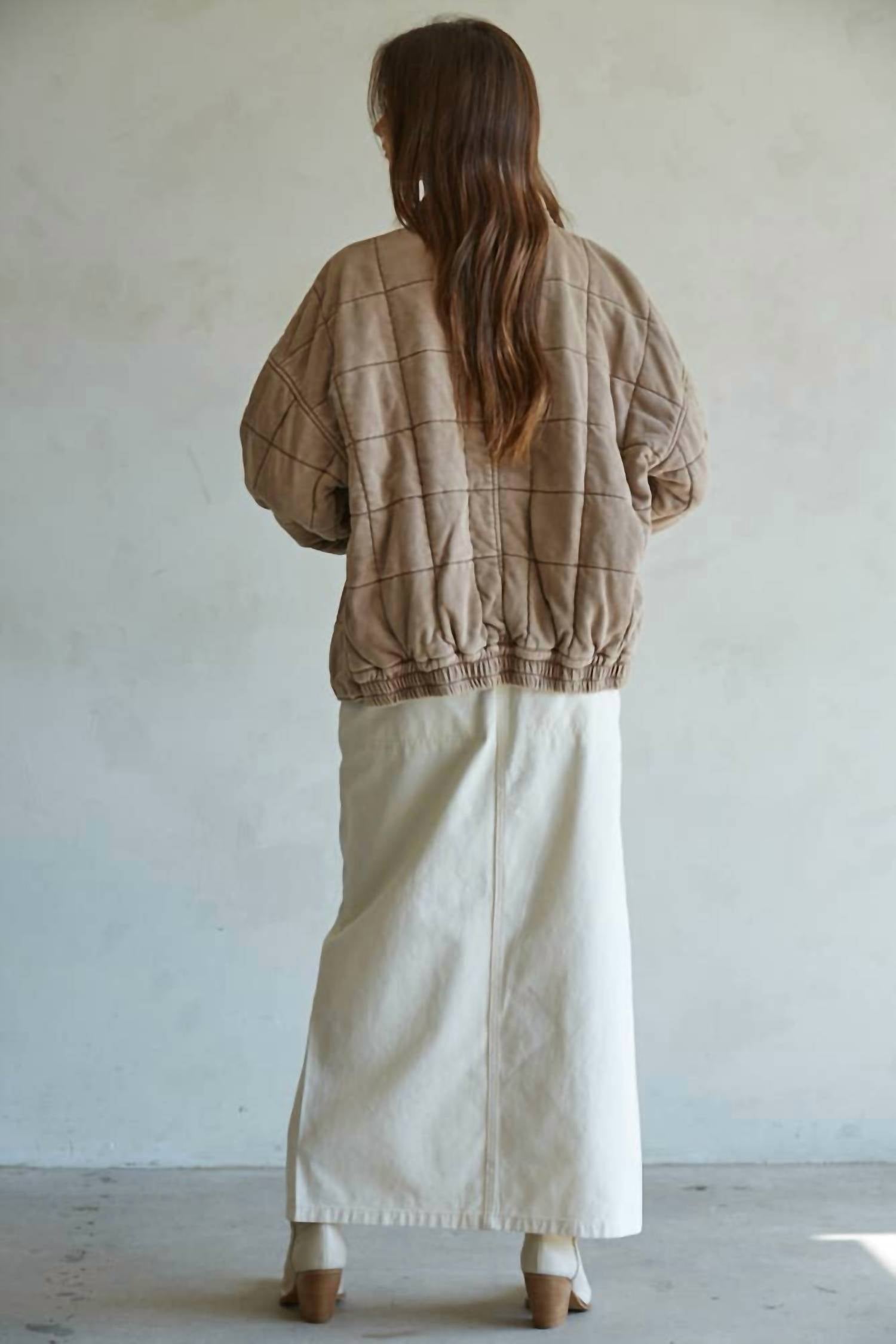 By Together - Quilted Knit Jacket