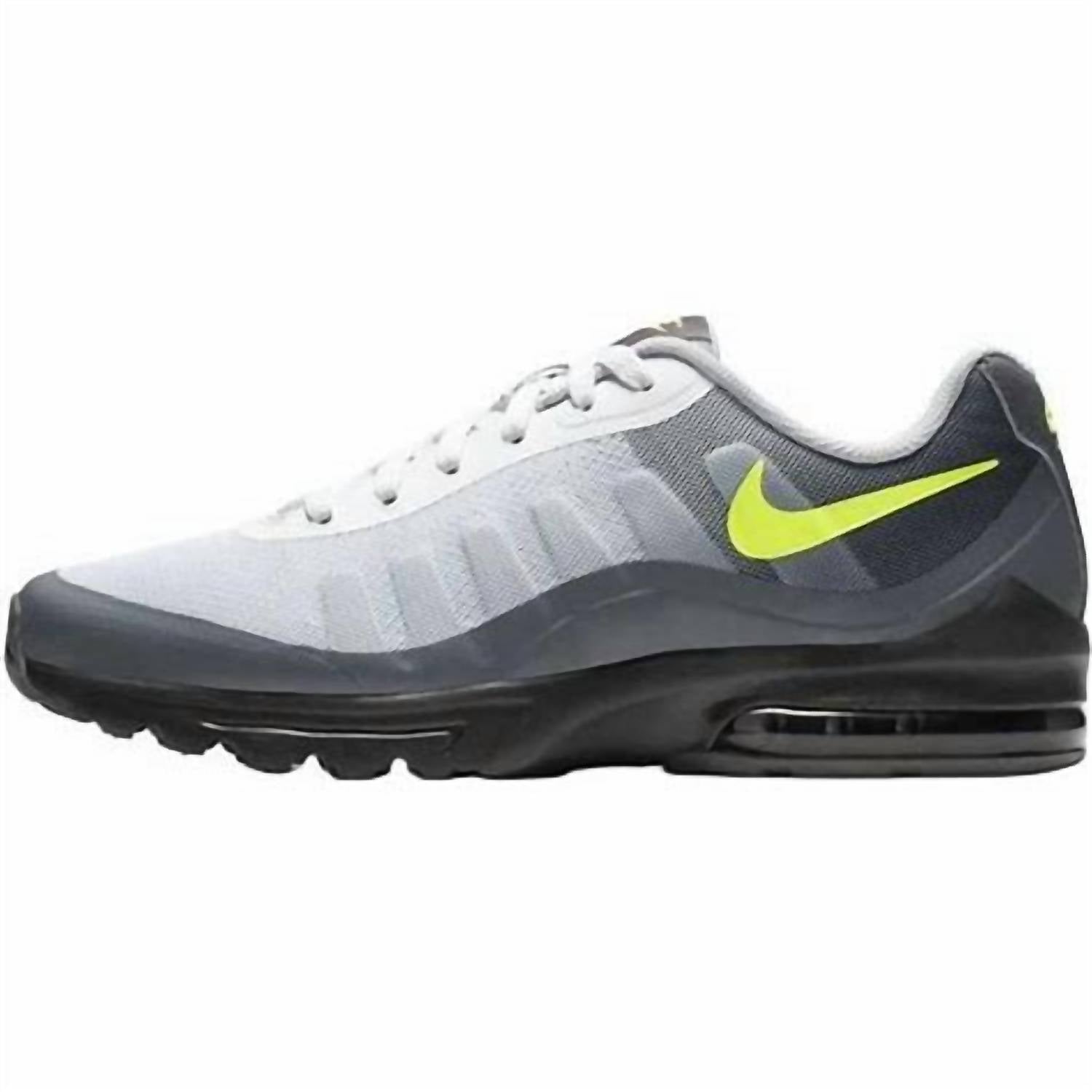 NIKE Men's Air Max Invigor Sneakers in blk gry volt - men's sneaker