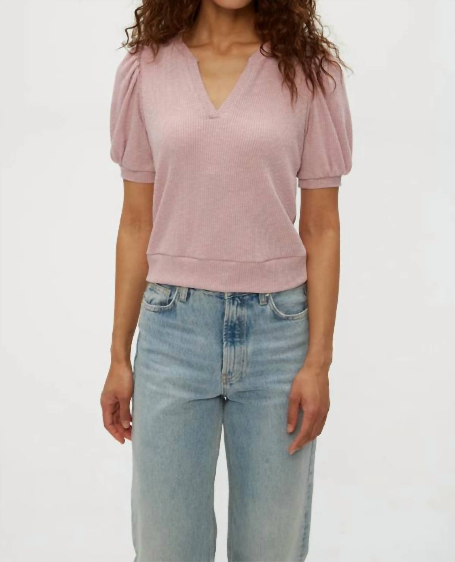 Michael Stars - Quinn Puff Sleeve Top