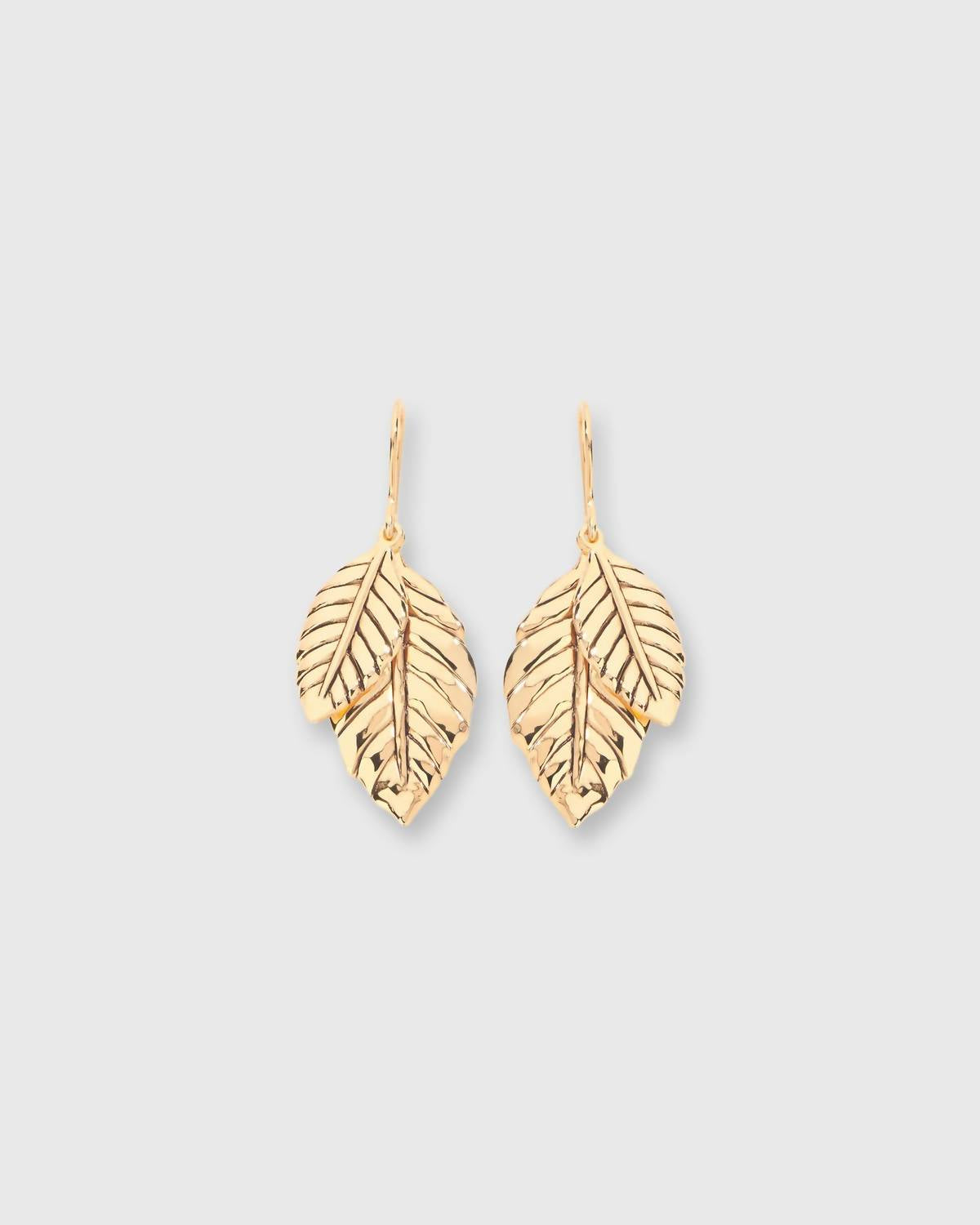 Aurelie Bidermann - Women's Rosalinde Rose Leaf Earrings