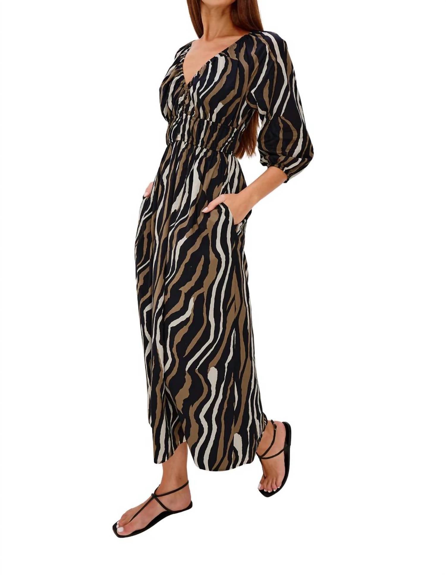 Rails Paio Dress in canyon stripe - women's dress