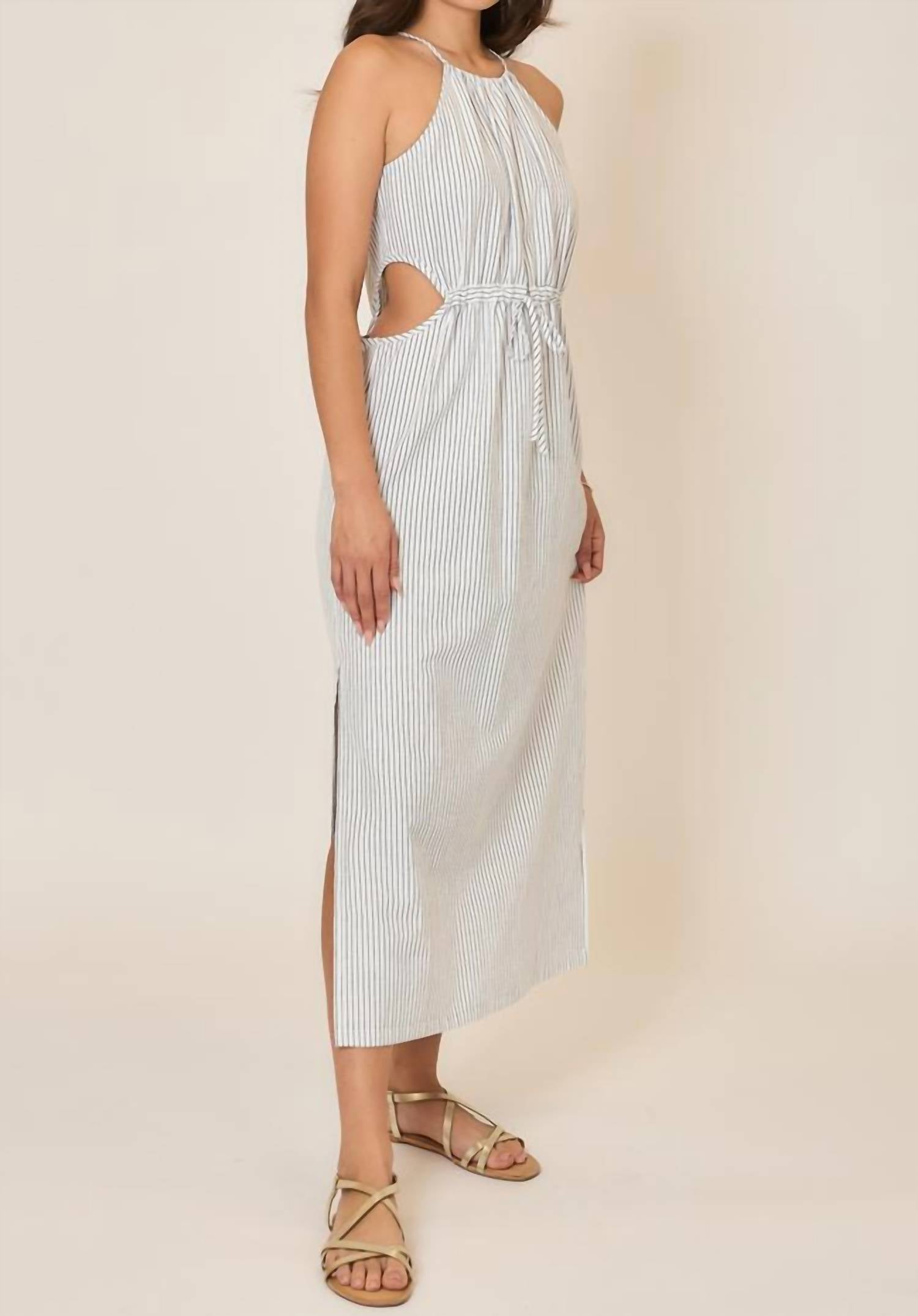 Cozy Casual - Emma Cut Out Midi Dress