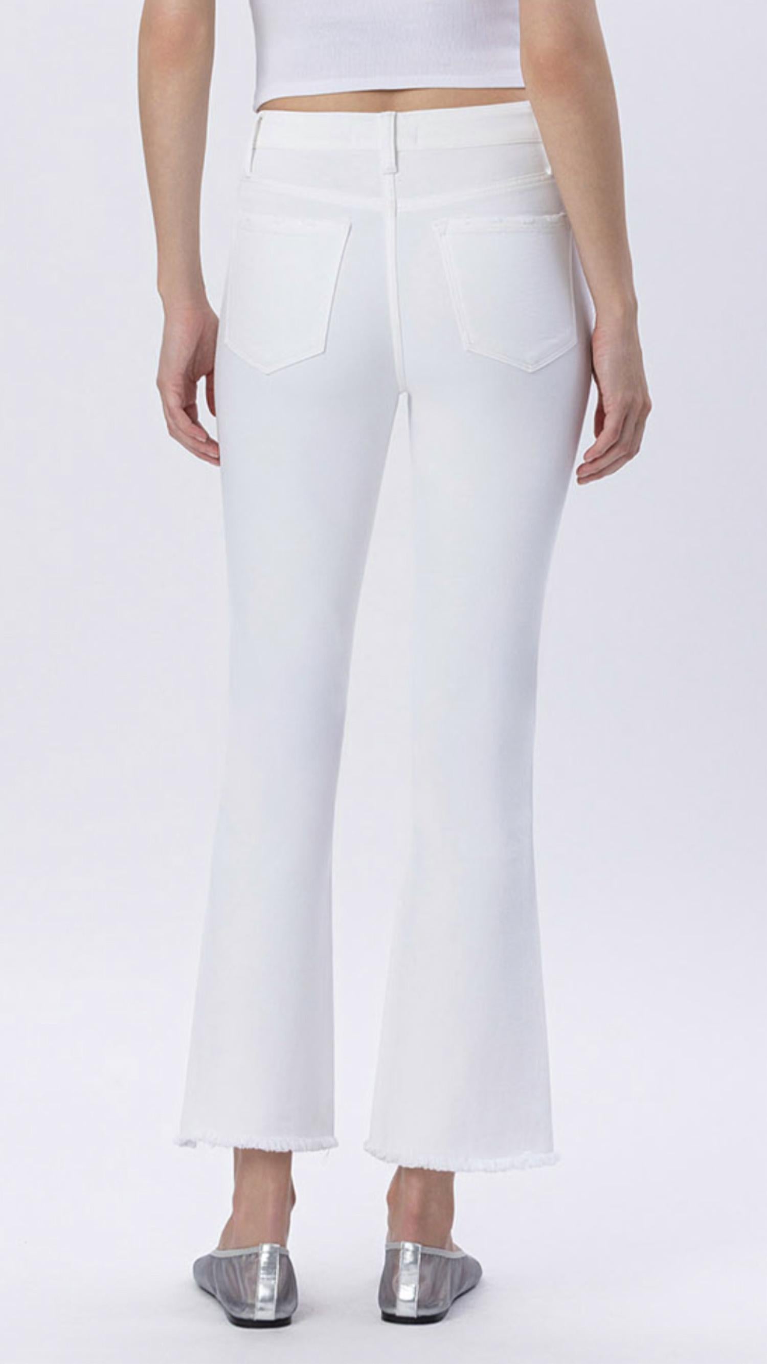 Flying Monkey - High Rise Crop Flare Jeans