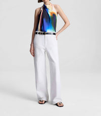 A.L.C. - Ada Printed Halter Top