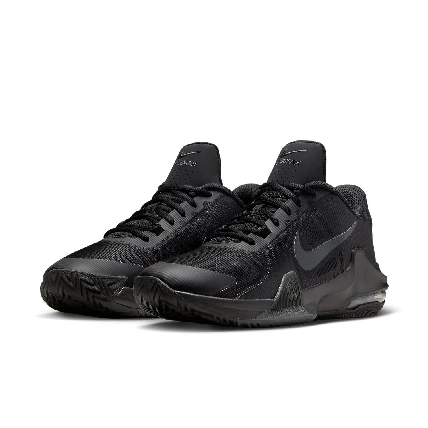 NIKE Men's Air Max Impact 4 Shoe in black - men's sneaker - detail view