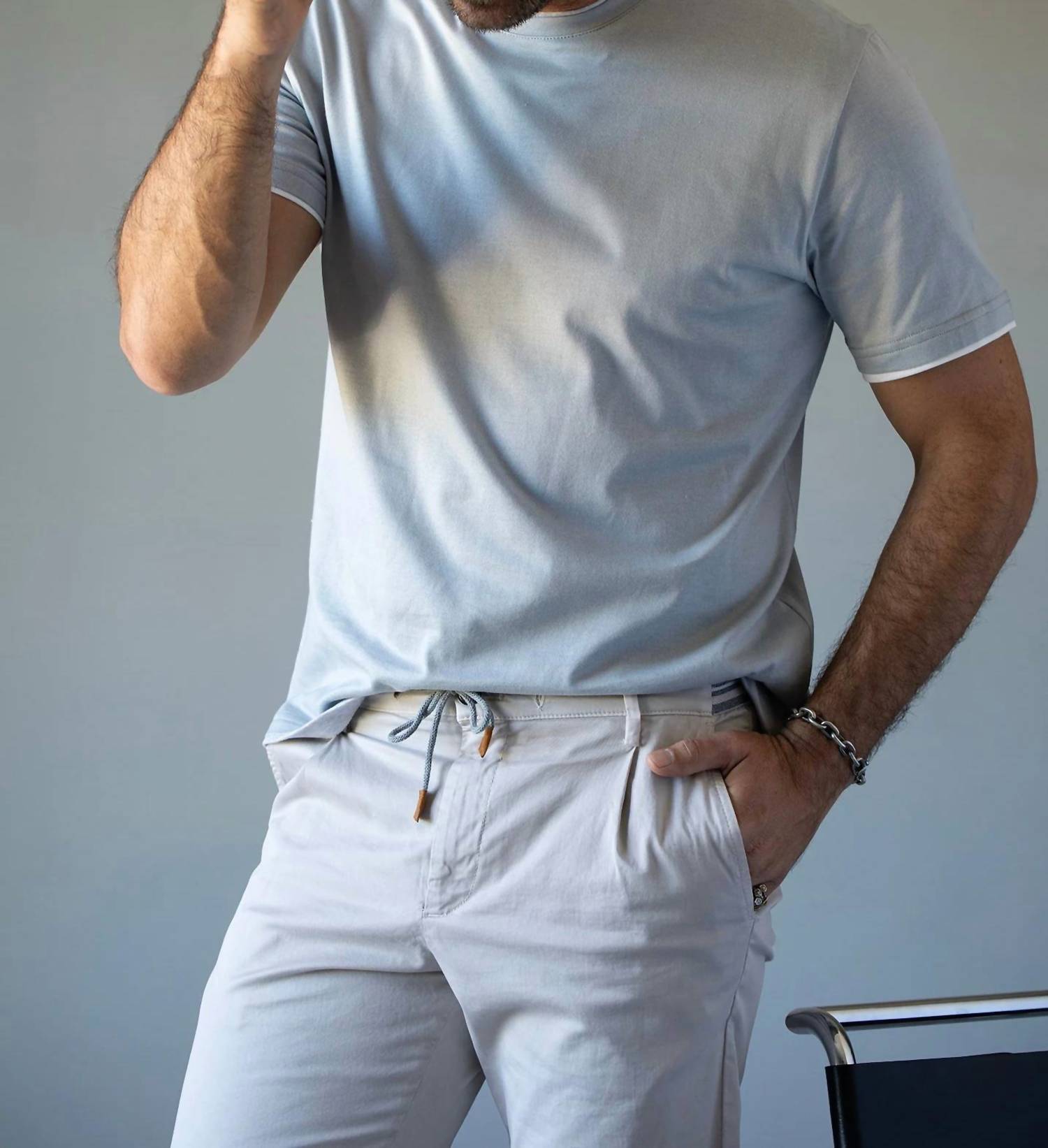 Eleventy - Cotton Round Neck T-shirt