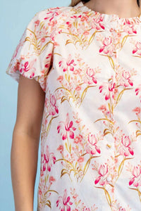 Gigio - Floral Button Down Top