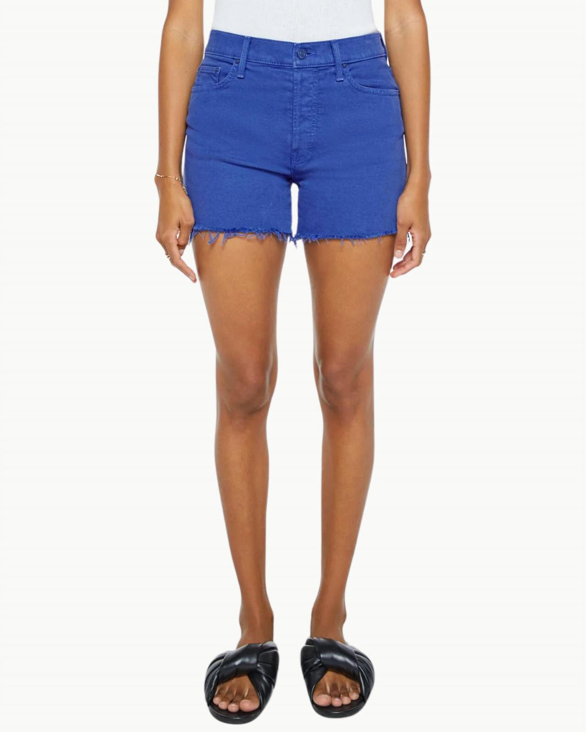 Mother - Skipper Long Fray Shorts