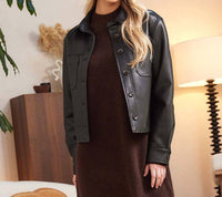Karen Kane - Faux Crop Jacket