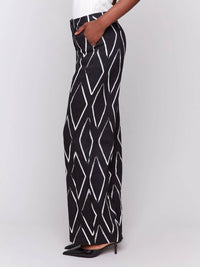 Charlie B - printed pleated pants