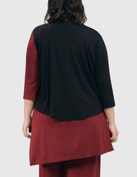 Alembika - Essential 2-tone Crop Cardigan