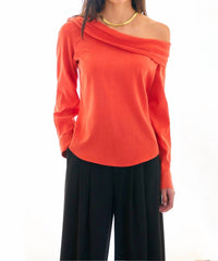 Finley - Dani One Shoulder Washed Cupro Top