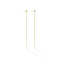 Cadar - Women's Light Drop Chain Earrings