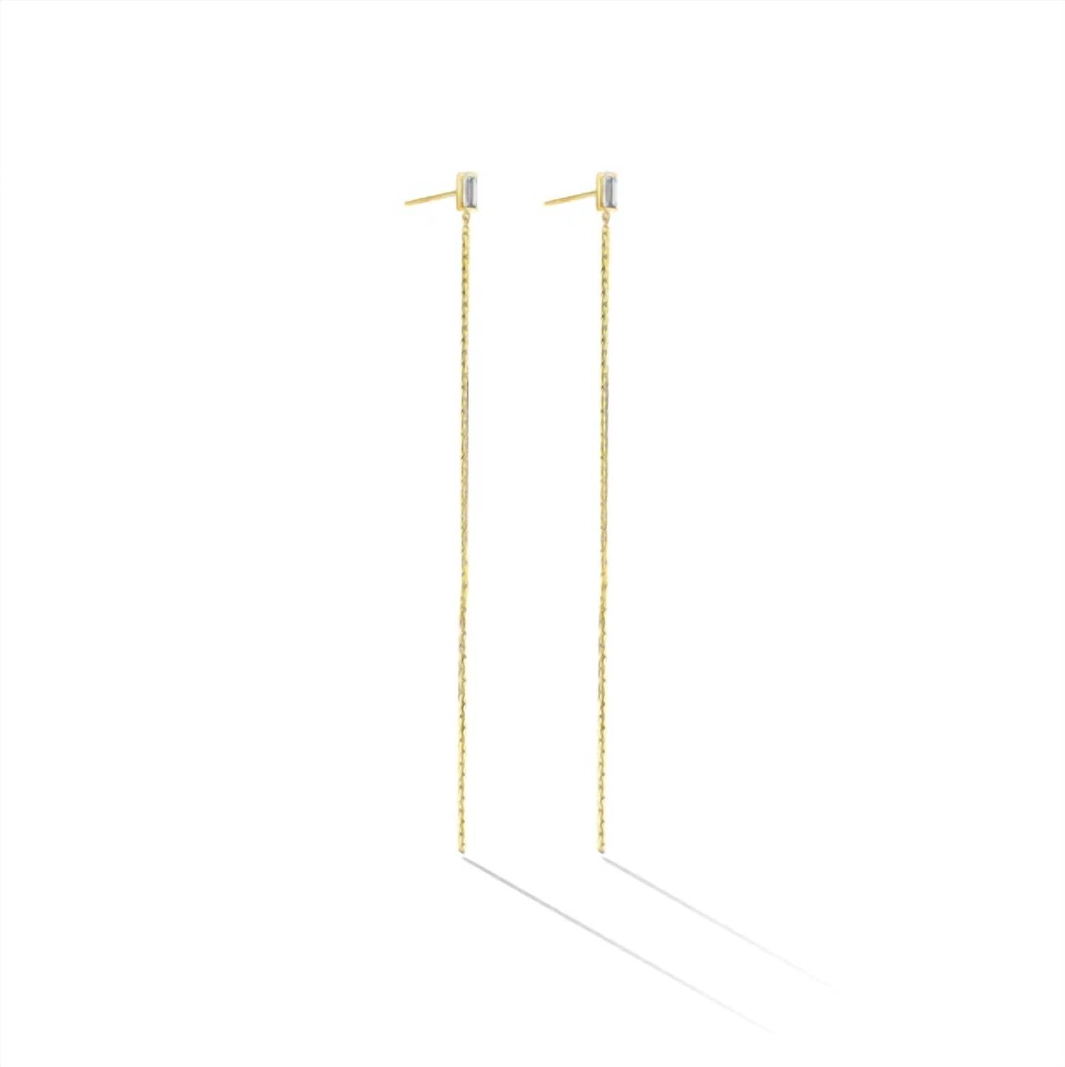 Cadar - Women's Light Drop Chain Earrings