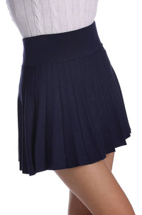Minnie Rose - Viscose Pleated Tennis Skort