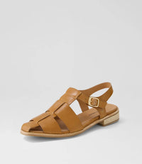 Django & Juliette - Women's Agotary Leather Flat Shoes
