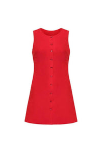 Montce - Women's Button Down Tank Dress