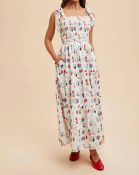 In-Loom - SMOCKED MAXI DRESS