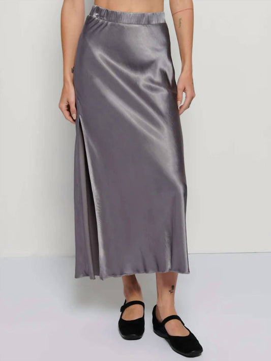 Nation Ltd - Maribel Bias Skirt With Slit