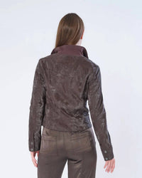 Marrakech - Etna Sueded Patent Leather Jacket