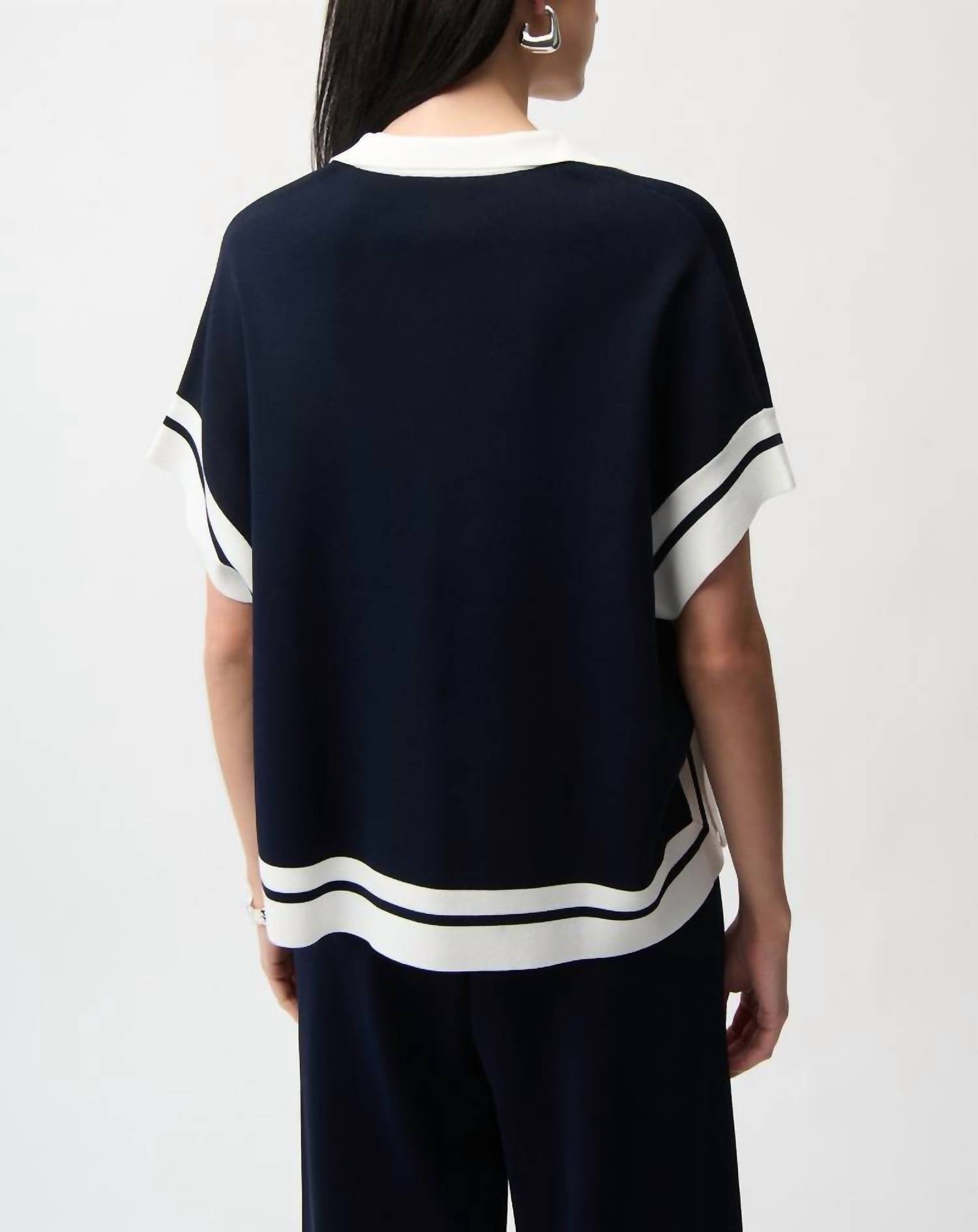 Joseph Ribkoff - Short Sleeve Sweater