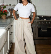 Corey Lynn Calter - Colette Wide Leg Trouser Pant