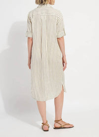 Lysse - Juniper Linen Tunic Shirt Dress