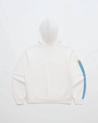 Madhappy Powerpuff Girls Fleece Hoodie in white - women's top - alternate view