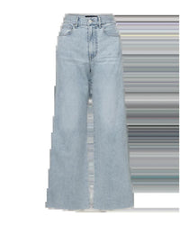 Veronica Beard - Taylor Cropped High Rise Wide Leg Jean