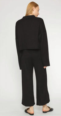 Ripley Rader - Sweater Knit Wide Leg Cropped Pant