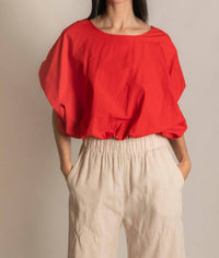 P.Cill - Billowy Poplin Top