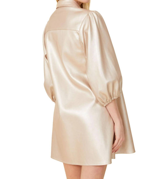 Dolce Cabo - Vicki Vegan Leather Tunic Dress