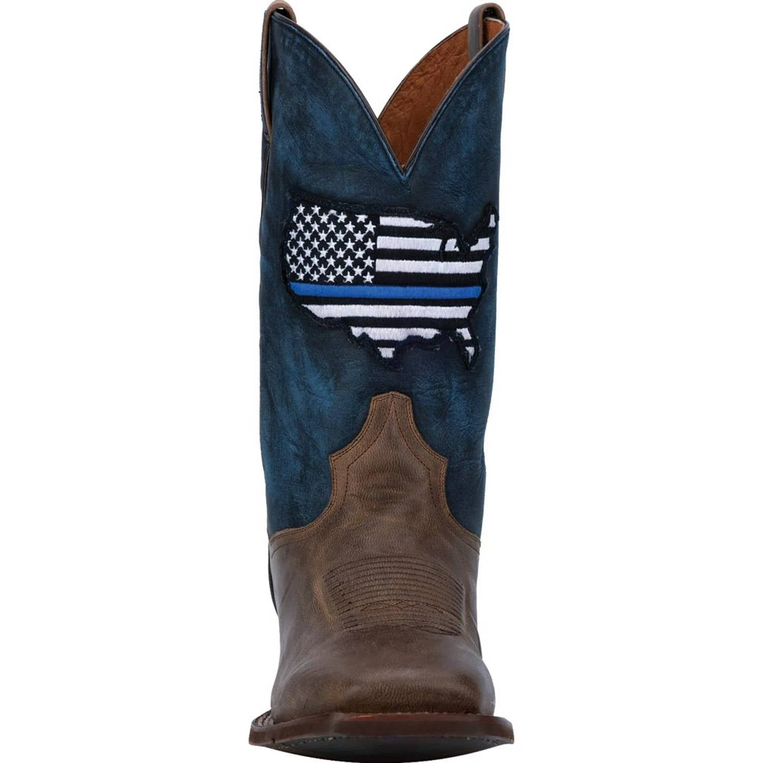 Dan Post. - Men's Thin Blue Line Tribute Western Boots