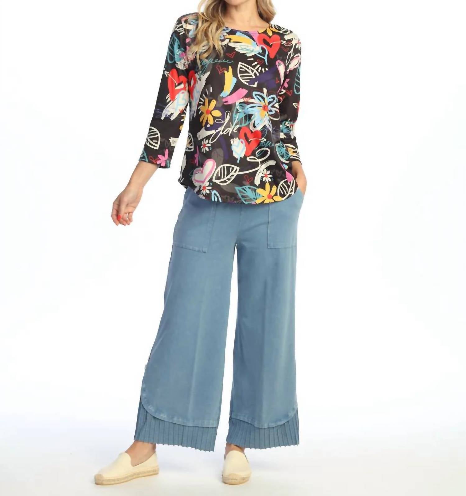 Jess & Jane - Sanibel Round Hem Top