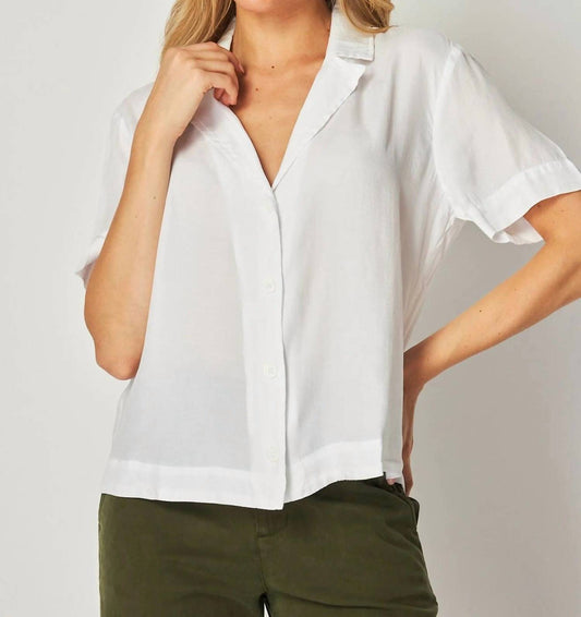 Bella Dahl - Short Sleeve Flowy Fall Button Down