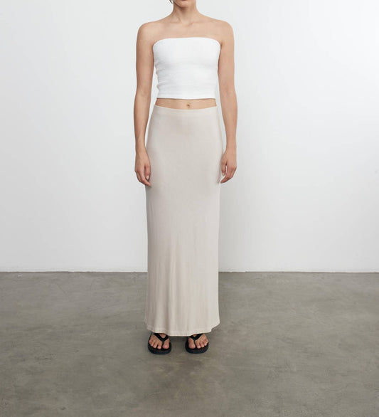 Enza Costa - SILK KNIT BIAS SKIRT