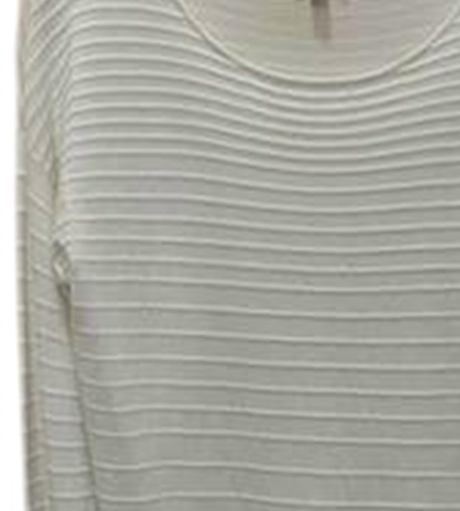 Conrad C - Women Crewneck Embossed Stripe Sweater