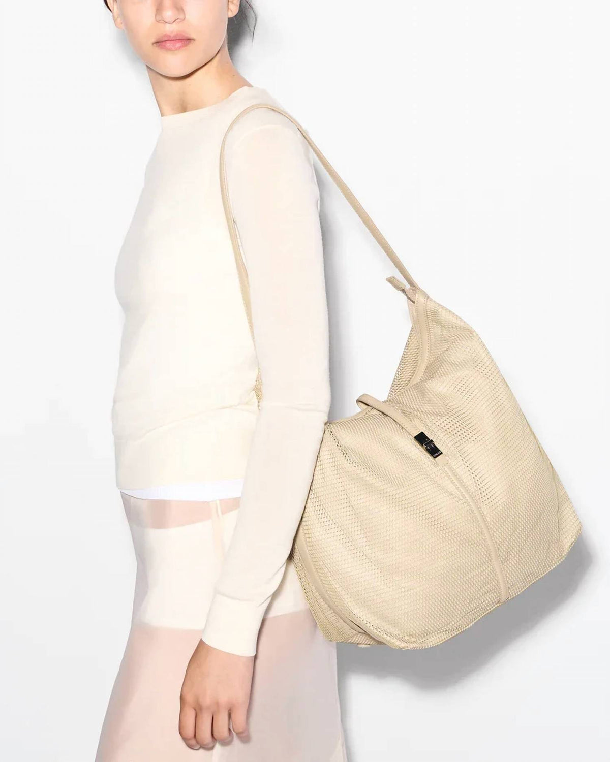 Mz Wallace - Women's Mesh Large Astor Hobo Bag
