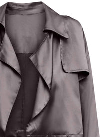 Nouvelle / Silk95Five - Women's Kensington Trench Crop
