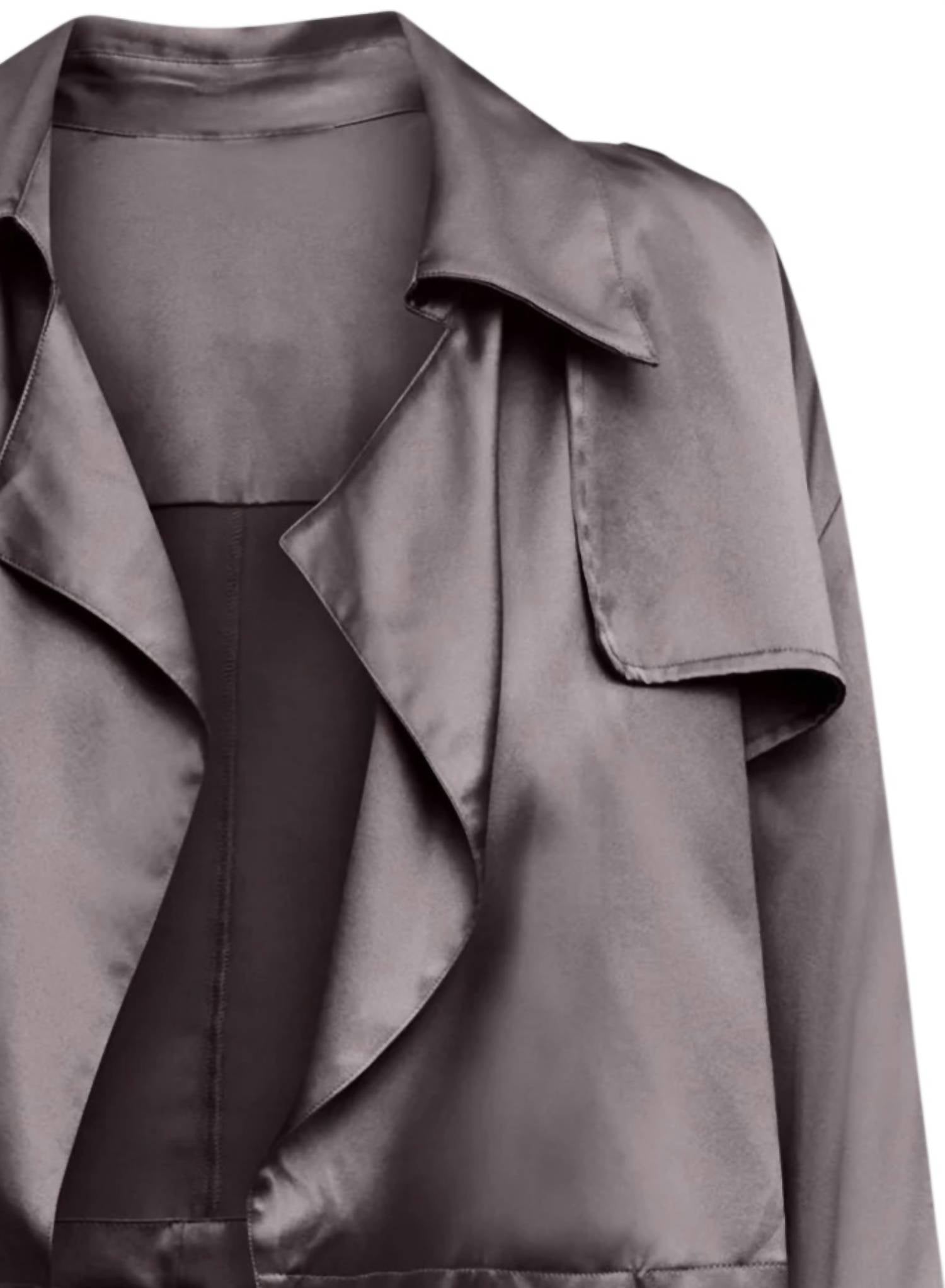 Nouvelle / Silk95Five - Women's Kensington Trench Crop